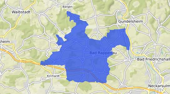 Bodenrichtwertkarte Bad Rappenau